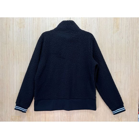 Xersion - Women's Quarter Zip Fleece Pullover Sweatshirt - Black - Large - Picture 2 of 14